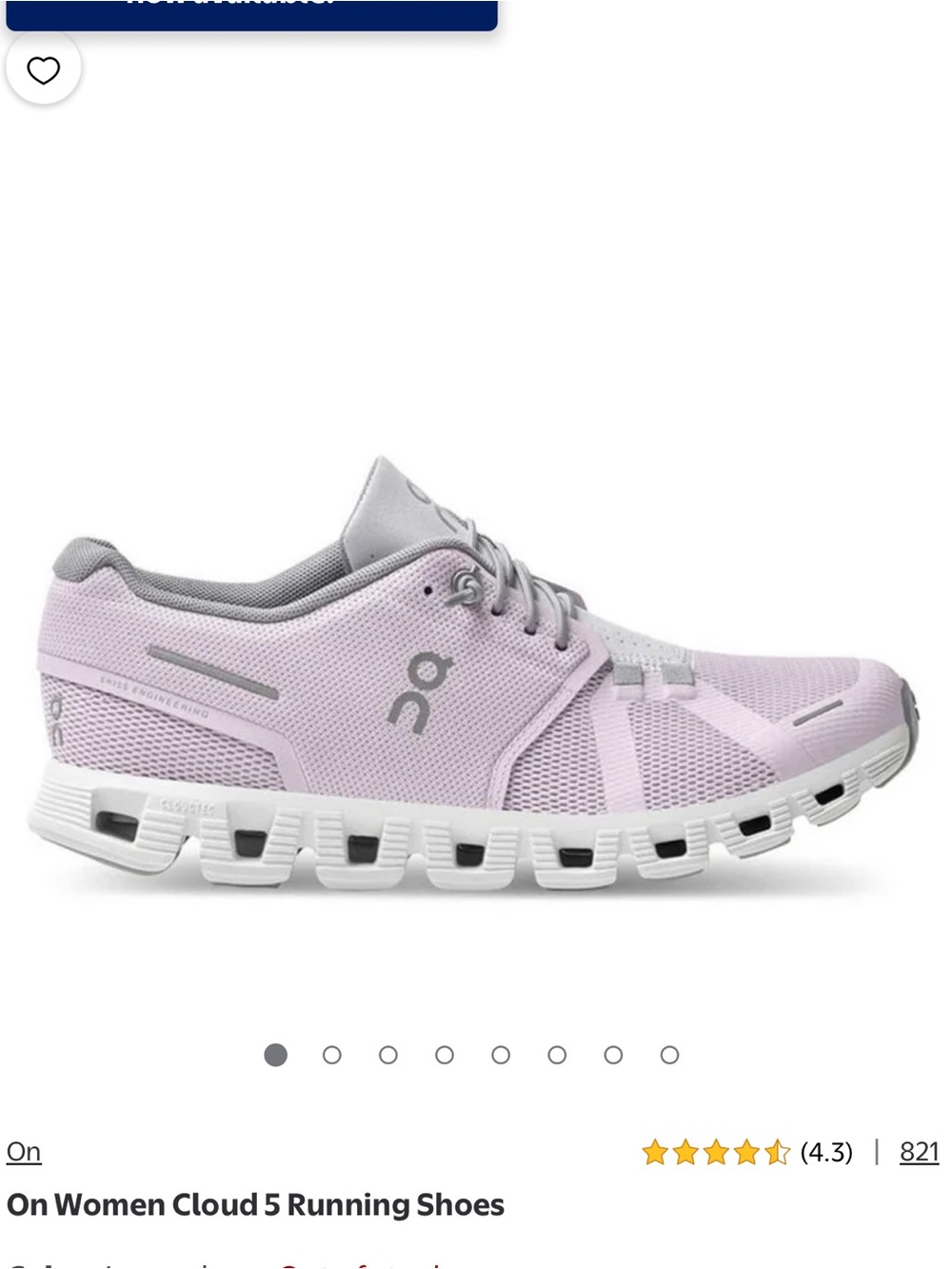 On Women Cloud 5 Running Shoes
